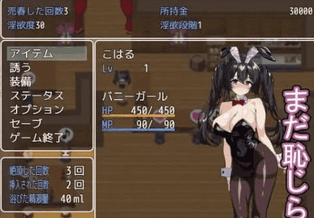 【RPG/AI汉化/MTool/CV】卖春兔的快乐堕落RPG：逐渐堕入淫欲的兔女郎v1.0.0【PC/1.6G】